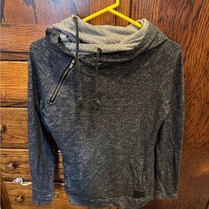 Gray Women's Hooded Sweatshirt